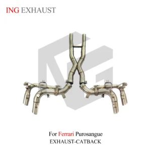 BNB Titaniumz Ferrari Purosangue 6.5L Catback Exhaust System