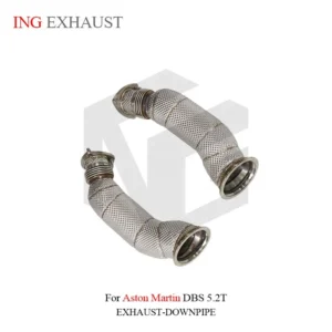 BNB Titaniumz Stainless Steel Downpipe for Aston Martin DBS 5.2T