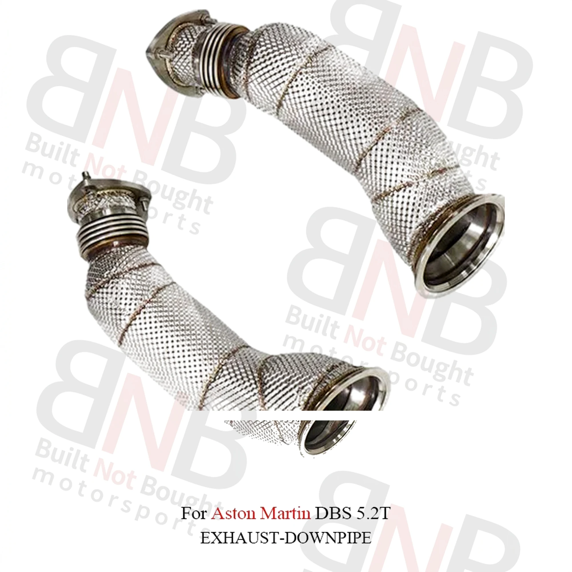 BNB Titaniumz Stainless Steel Downpipe for Aston Martin DBS 5.2T