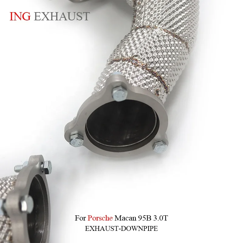 BNB Titaniumz Stainless Steel Downpipe for Porsche Macan 95B 3.0T