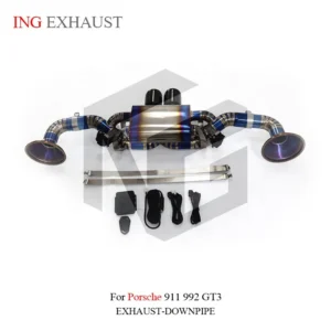 BNB Titaniumz Valvetronic Exhaust System for Porsche 911 992 GT3