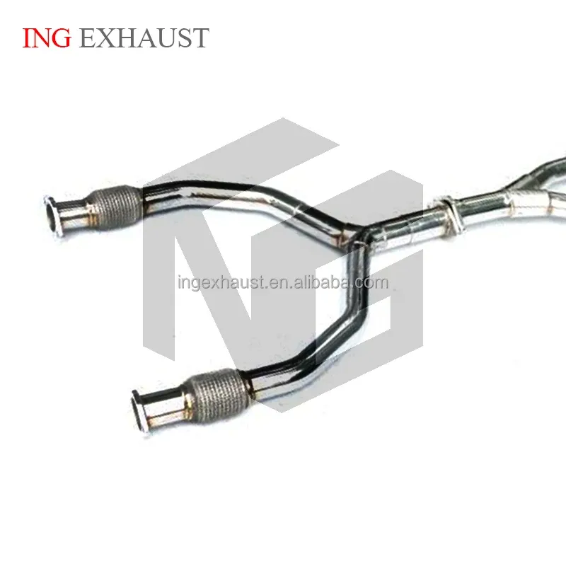 ING A*uto Performance Parts for Infiniti G25 2007+ Infiniti G37 2.5 3.7 Stainless Steel Catback Exhaust With Valve S*witch