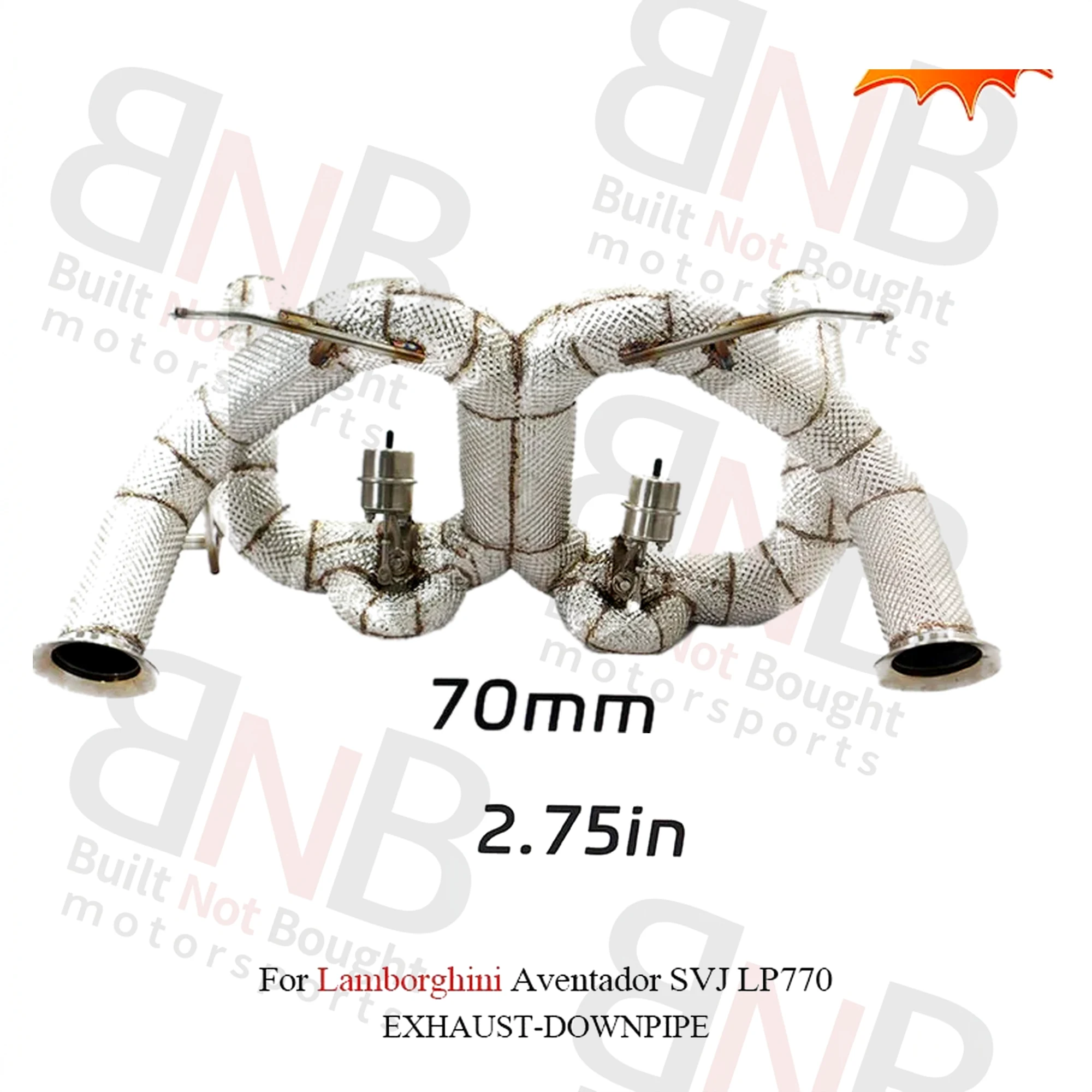 BNB Titaniumz Valved Exhaust Catback for Lamborghini Aventador SVJ LP770