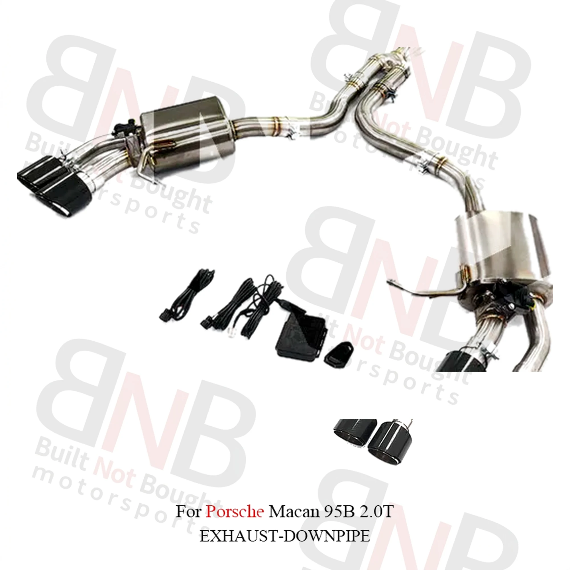 BNB Stainless Steel Exhaust System for Porsche Macan 95B 2.0T