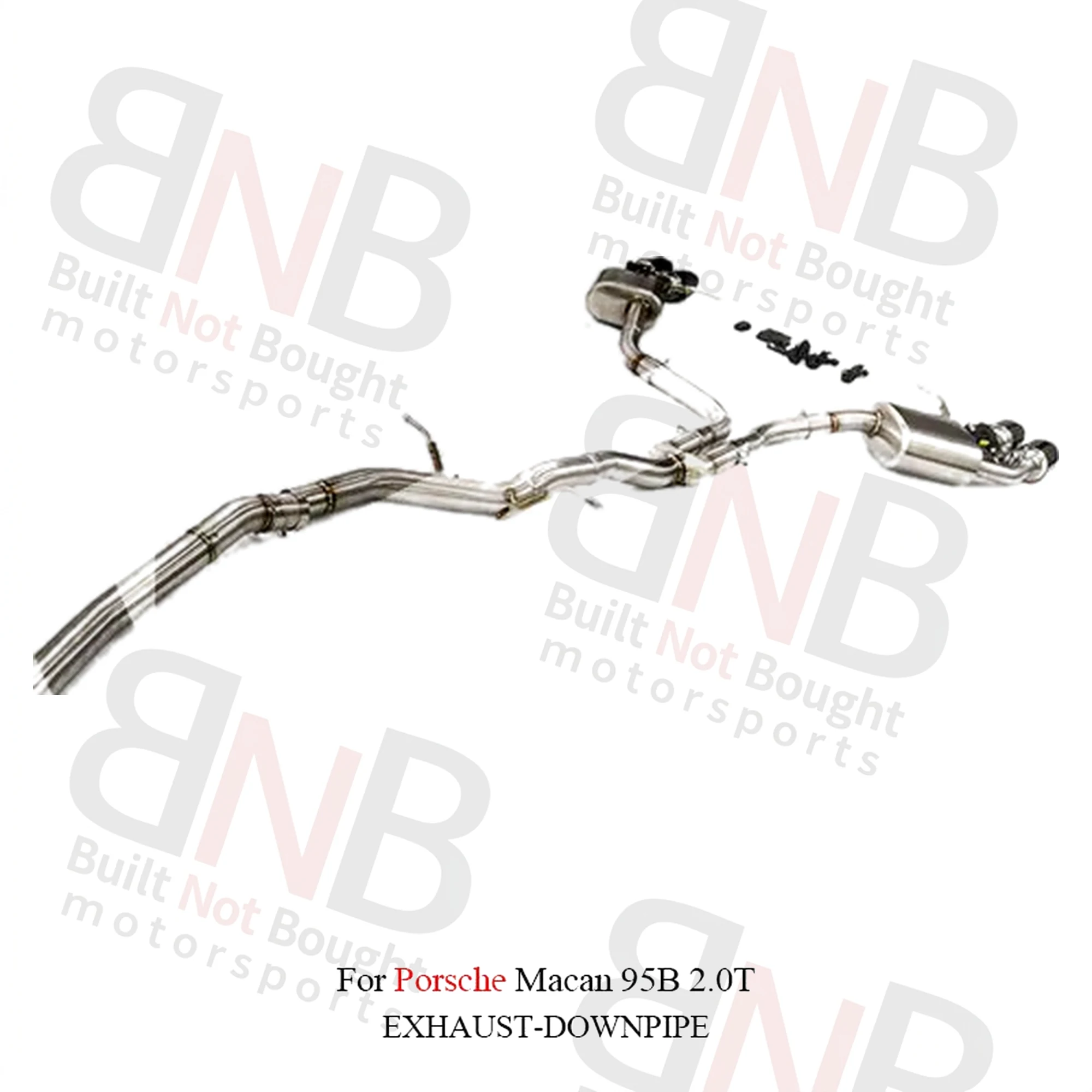BNB Stainless Steel Exhaust System for Porsche Macan 95B 2.0T