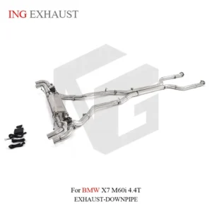 BNB Titaniumz Stainless Steel Catback Exhaust for BMW X7 M60i 4.4T