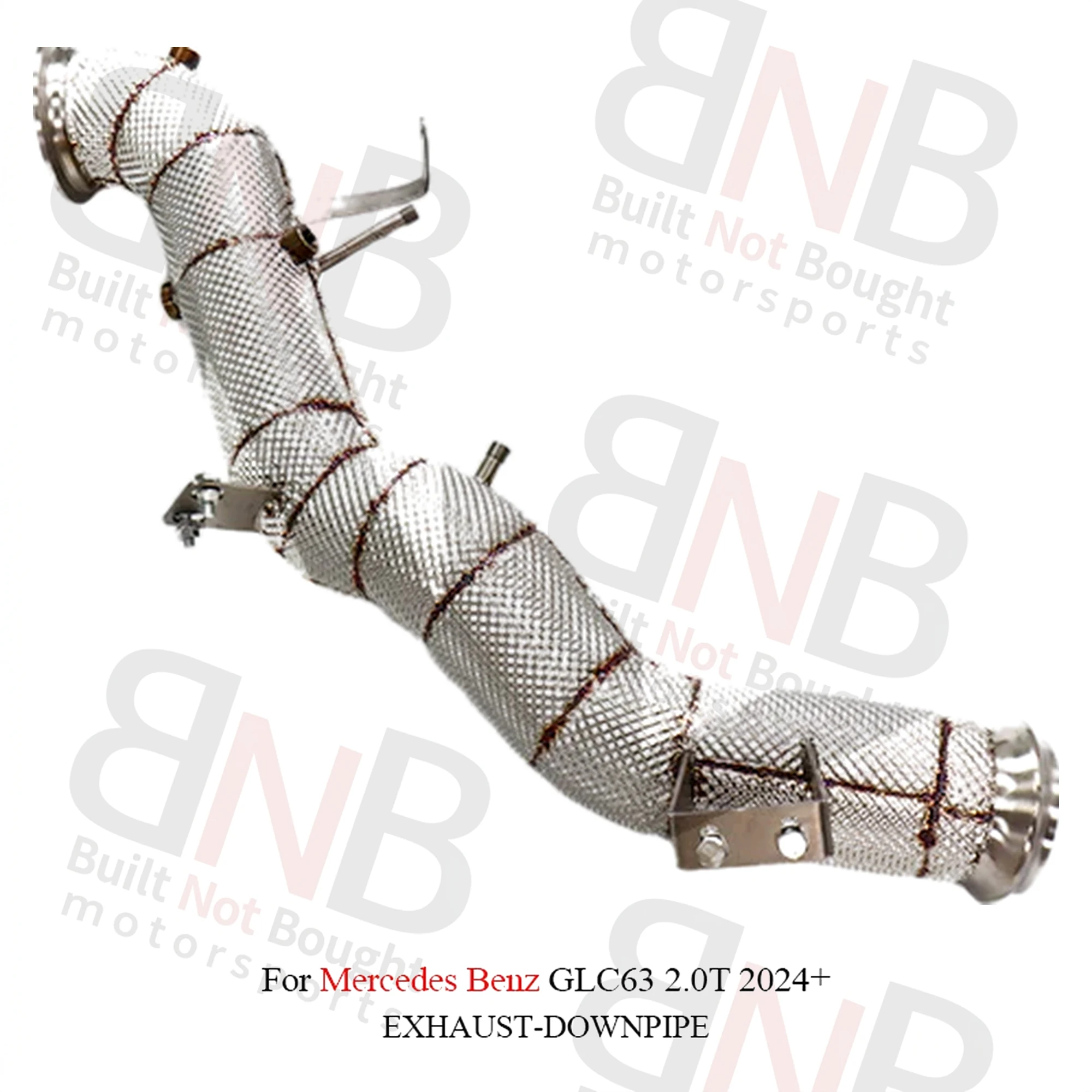 BNB Titaniumz Stainless Steel Exhaust Downpipe for Mercedes Benz GLC63 2.0T 2024+