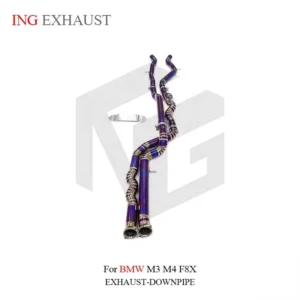 BNB Titanium Midpipe Exhaust System for BMW M3 M4 F8X Direct Bolt-On
