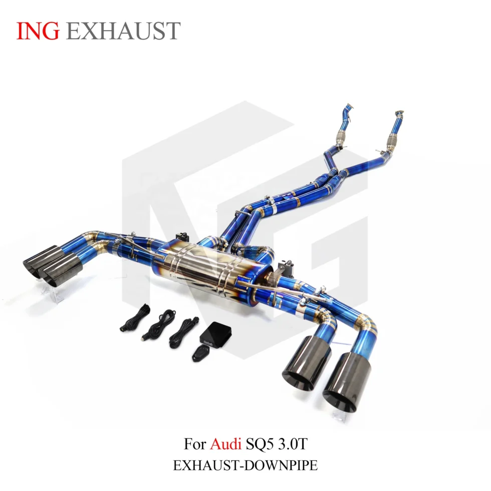 BNB Titaniumz for Audi SQ5 3.0T Catback Front Pipe Exhaust With Valve
