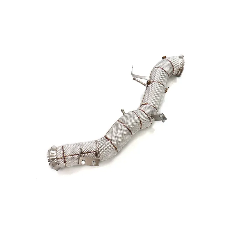 BNB Mercedes Benz GLC63 2.0T 2024+ OPF Downpipe Exhaust Stainless Steel Silver