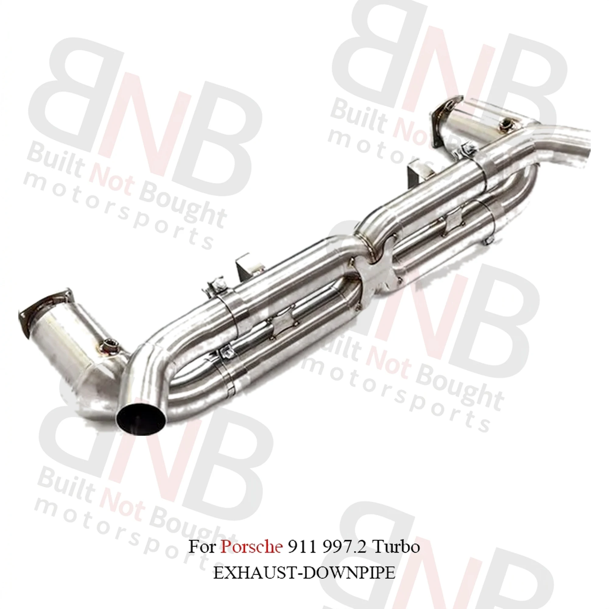 BNB Titaniumz Valvetronic Exhaust for Porsche 911 997.2 Turbo Slivery