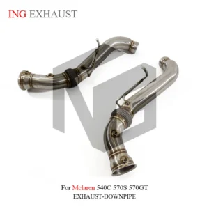 BNB Titaniumz Downpipe Exhaust for McLaren 570S 540C 570GT 3.8T V8
