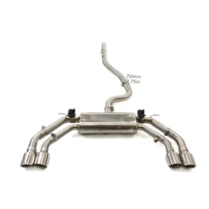 BNB Titaniumz Stainless Steel Exhaust Catback for VW Tiguan AWD 2.0T