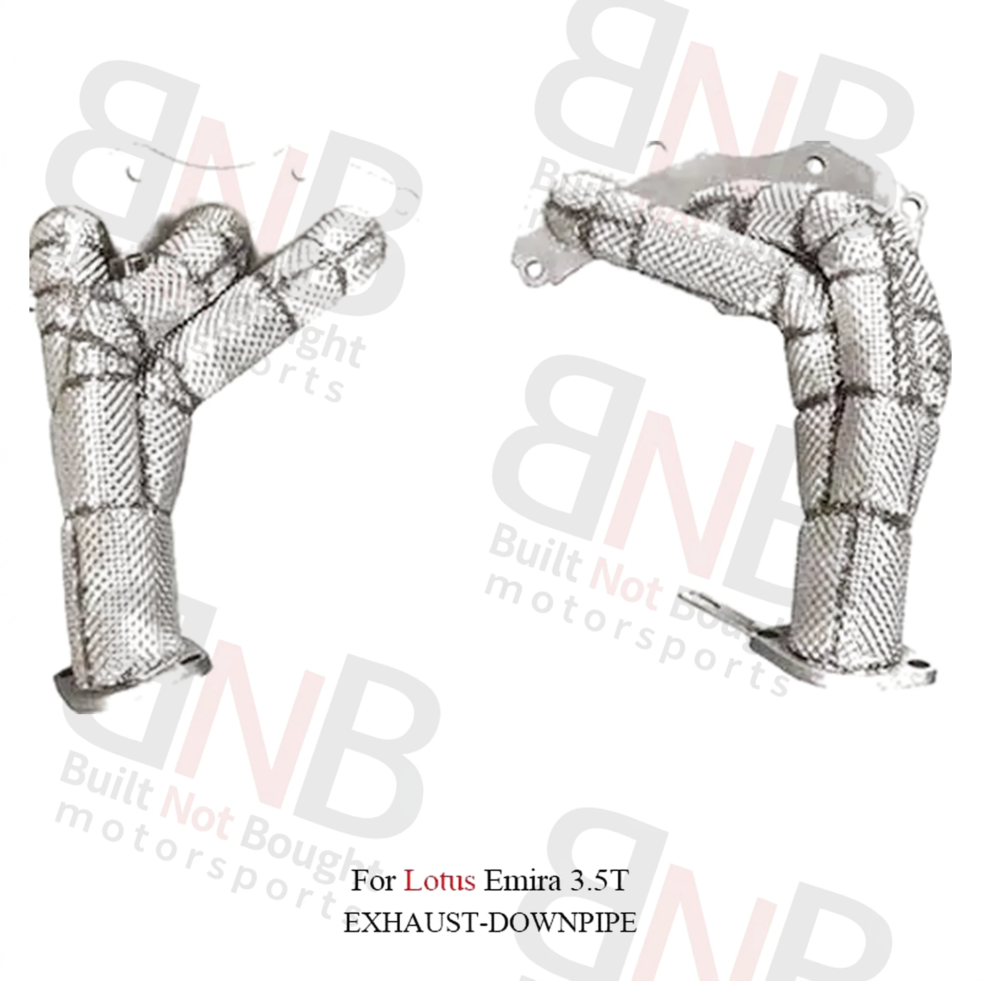 BNB Stainless Steel Exhaust Pipe Header for Lotus Emira 3.5T