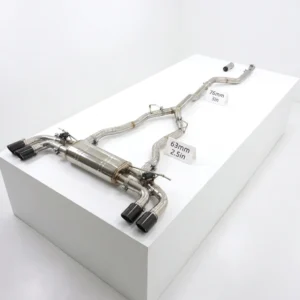 BNB Titaniumz Valved Catback Exhaust BMW 530E G30 2.0T Quad Tips