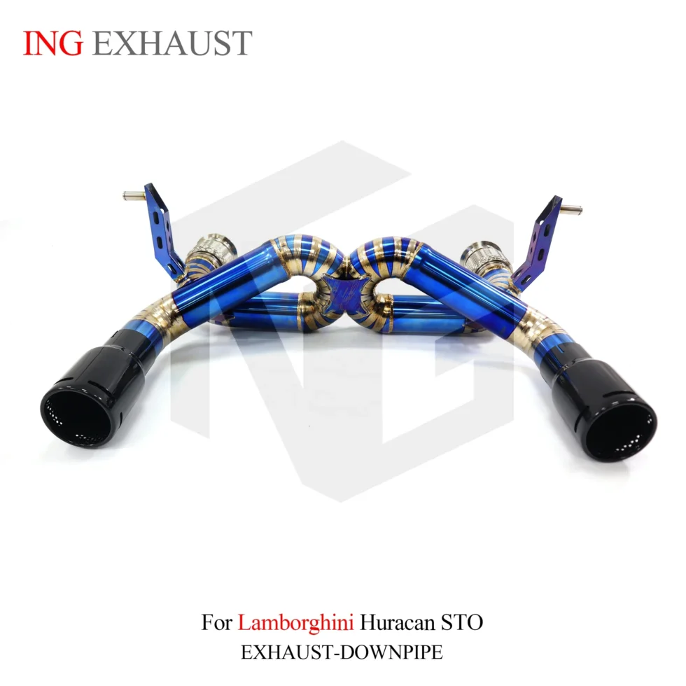 BNB Titaniumz Valvetronic Exhaust for Lamborghini Huracan STO Titanium Alloy