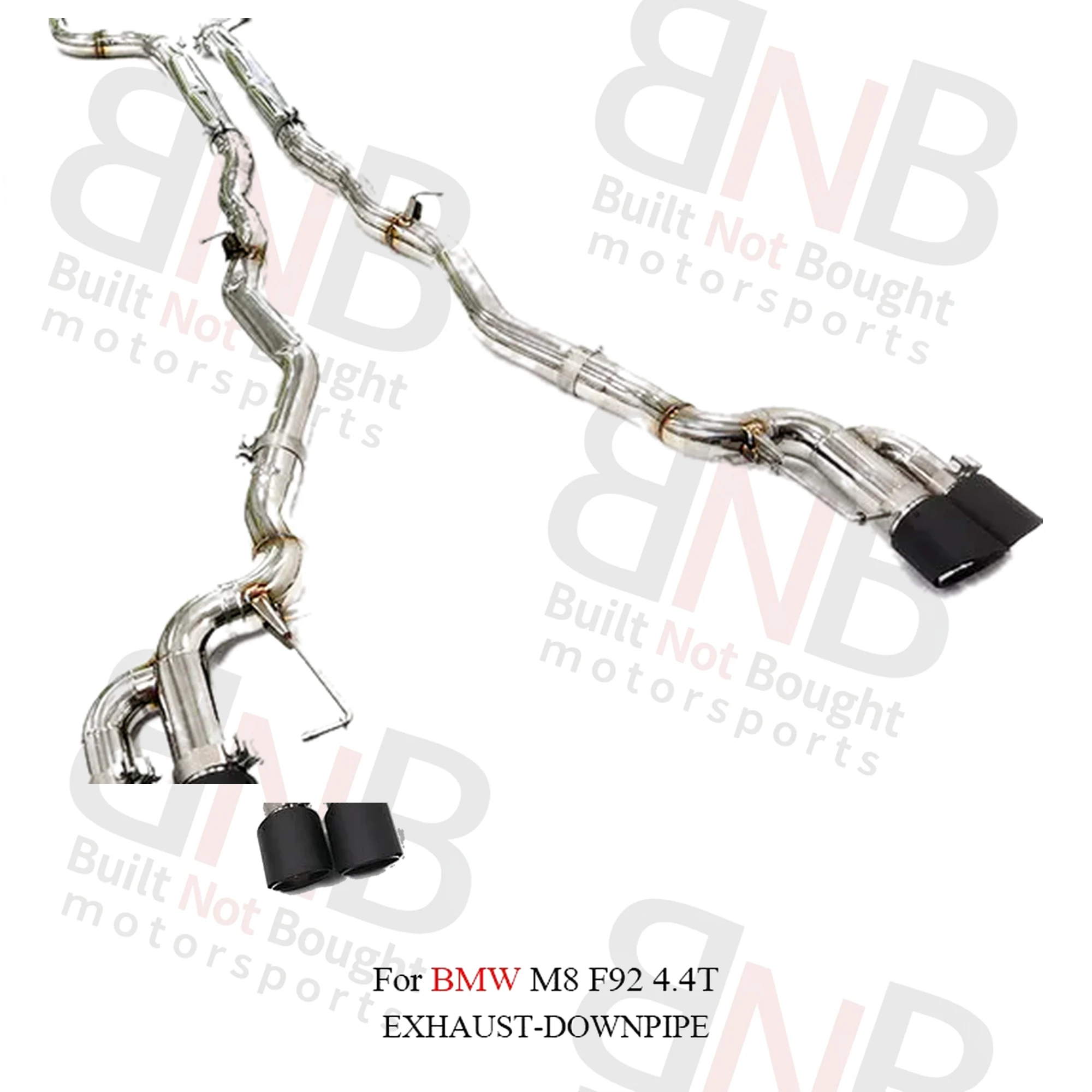 BNB Titaniumz Catback Exhaust for BMW M8 F92 4.4T Stainless Steel