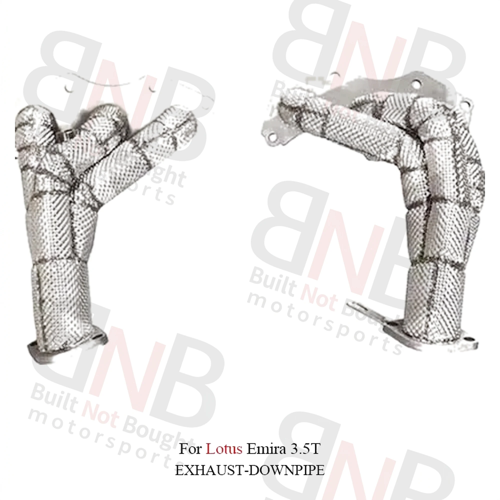 BNB Titaniumz Stainless Steel Exhaust Header for Lotus Emira 3.5T