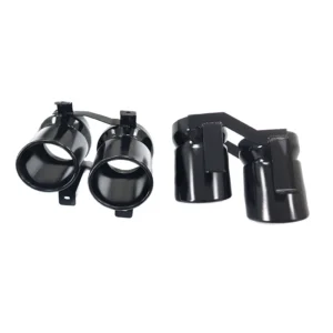 BNB Titaniumz Stainless Steel Oval Frosted Black Exhaust System for Kia Stinger