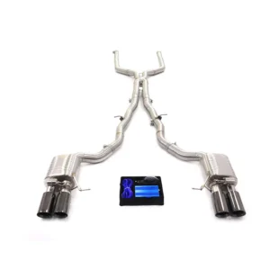 BNB Titaniumz Catback Exhaust System for BMW 550i F10 N63 Stainless Steel