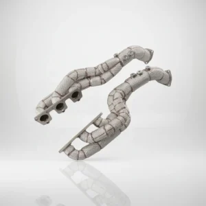 BNB Titaniumz Bolt-On Stainless Steel Exhaust Header 80x40x30cm Silvery Audi 3.0T