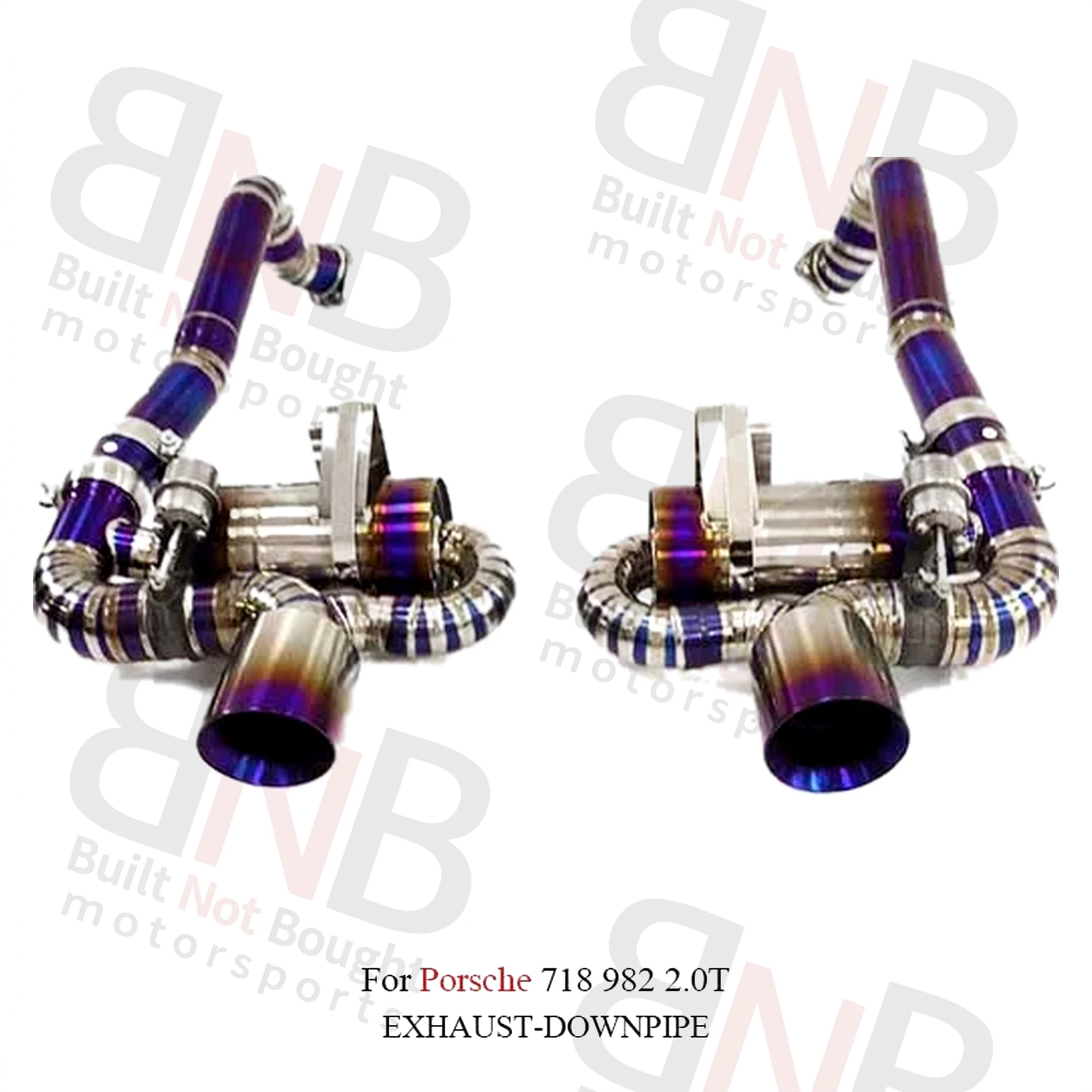 BNB Performance Titanium Catback Exhaust for Porsche 718 982 2.0T GT4
