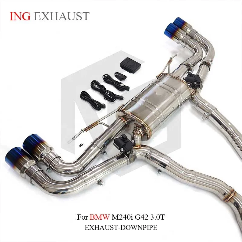 BNB Titaniumz Stainless Steel Exhaust System Valve Catback for BMW M240i G42 3.0T
