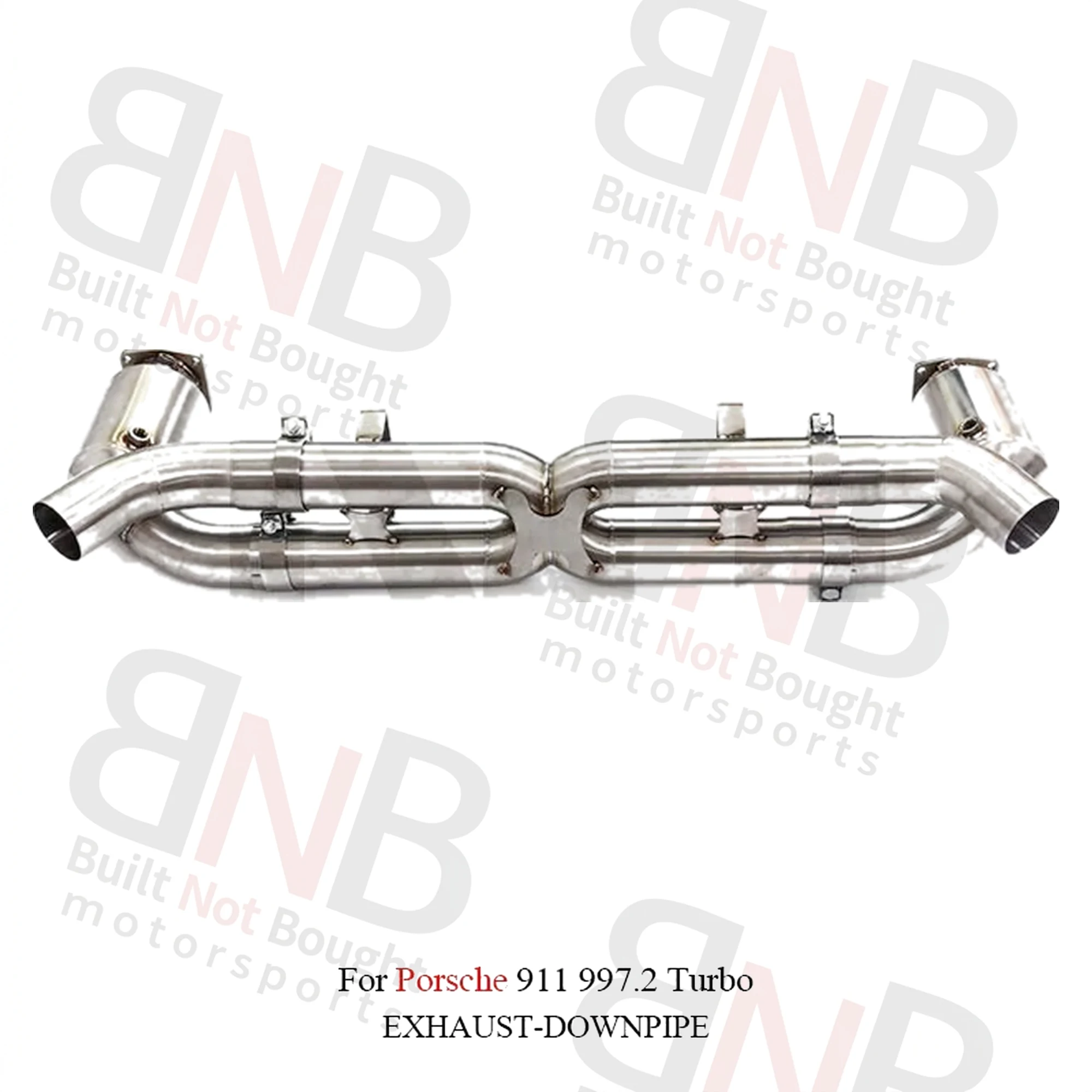 BNB Titaniumz Valvetronic Exhaust for Porsche 911 997.2 Turbo Slivery