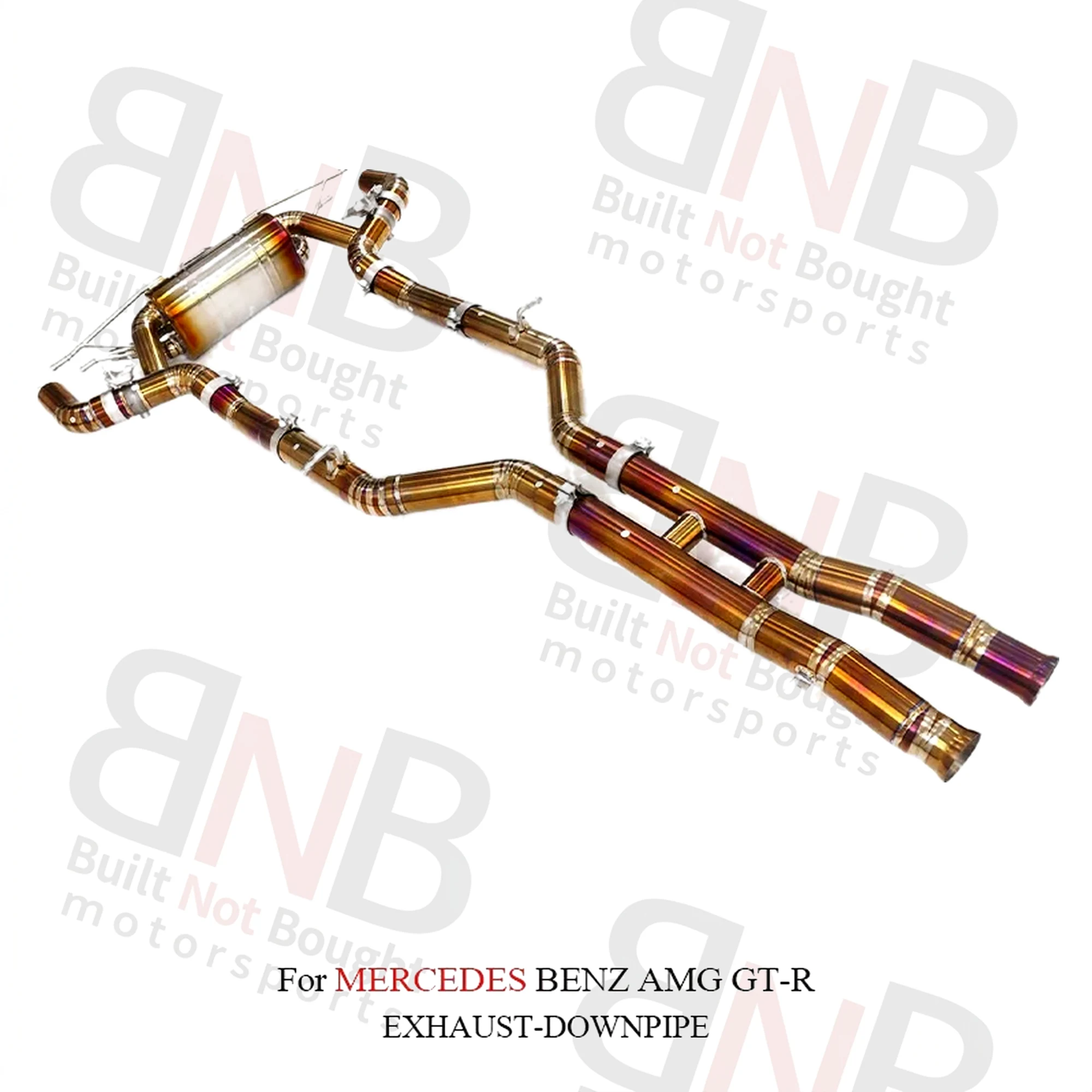 BNB Titaniumz Titanium Valvetronic Exhaust System for Mercedes Benz AMG GT-R