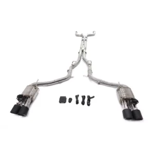 BNB Titaniumz Maserati Ghibli 3.0T 2015+ Catback Exhaust Stainless Steel Valvetronic