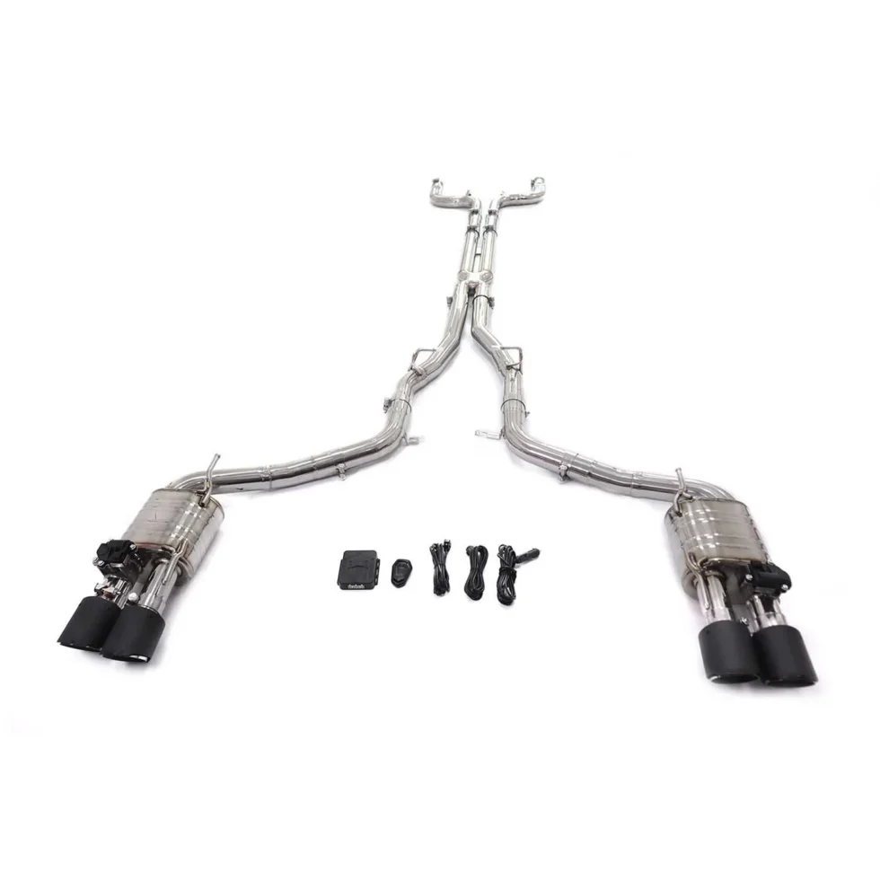BNB Titaniumz Maserati Ghibli 3.0T 2015+ Catback Exhaust Stainless Steel Valvetronic