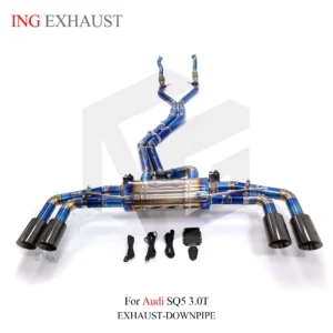 BNB Titaniumz for Audi SQ5 3.0T Catback Front Pipe Exhaust With Valve