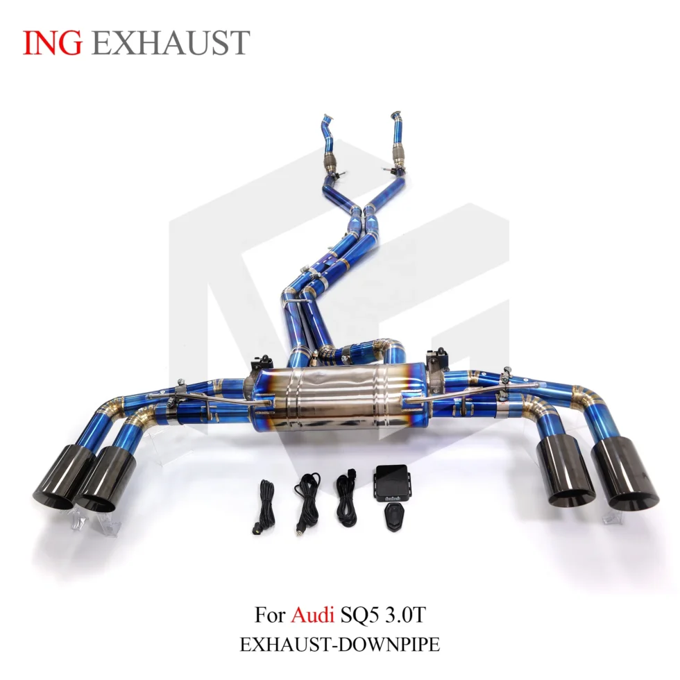 BNB Titaniumz for Audi SQ5 3.0T Catback Front Pipe Exhaust With Valve