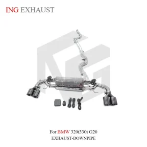 BNB Titaniumz Stainless Steel Exhaust Valve Catback for BMW 320i 330i G20
