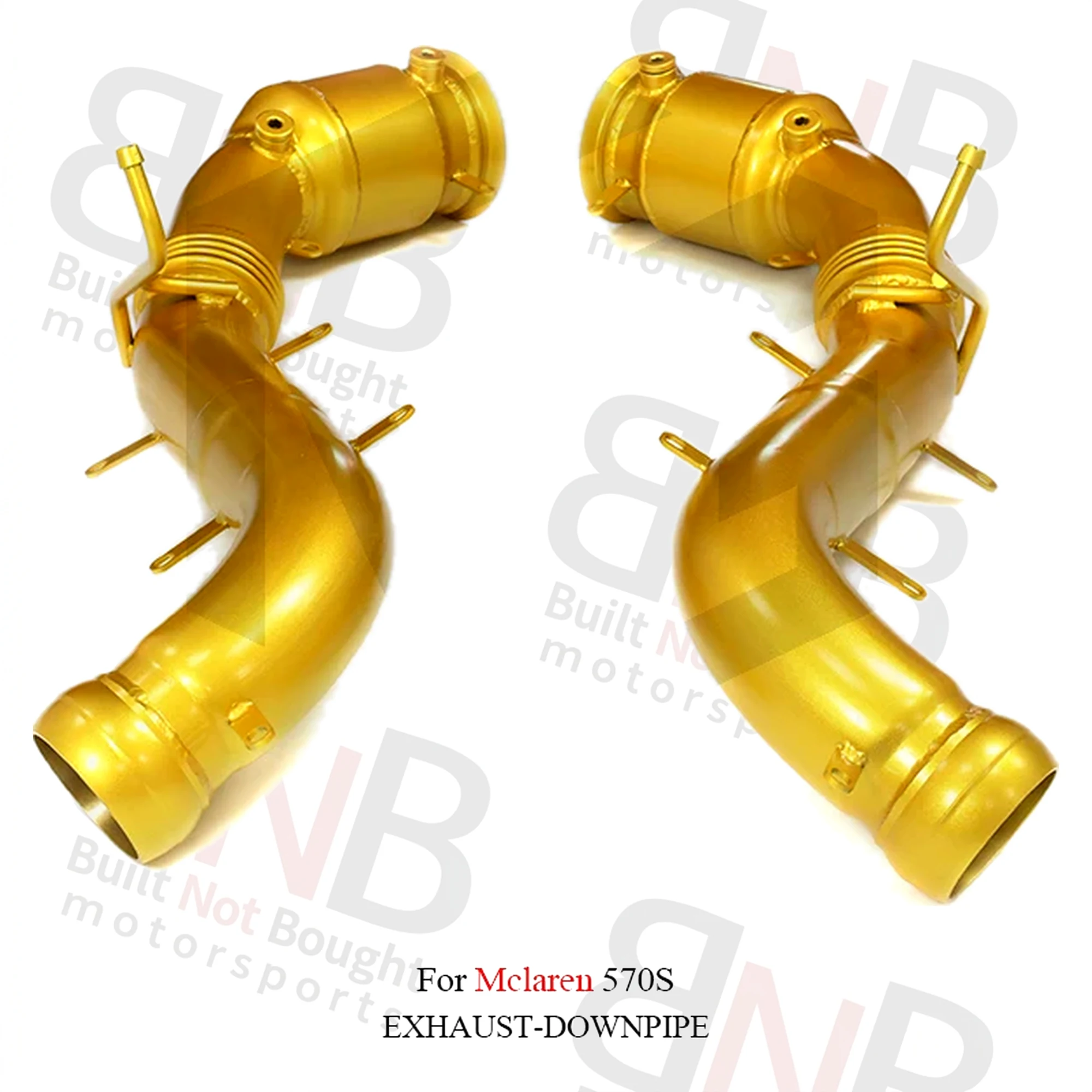 BNB Titaniumz Ceramic Coated Exhaust Downpipe for Mclaren 540C 570S 570GT