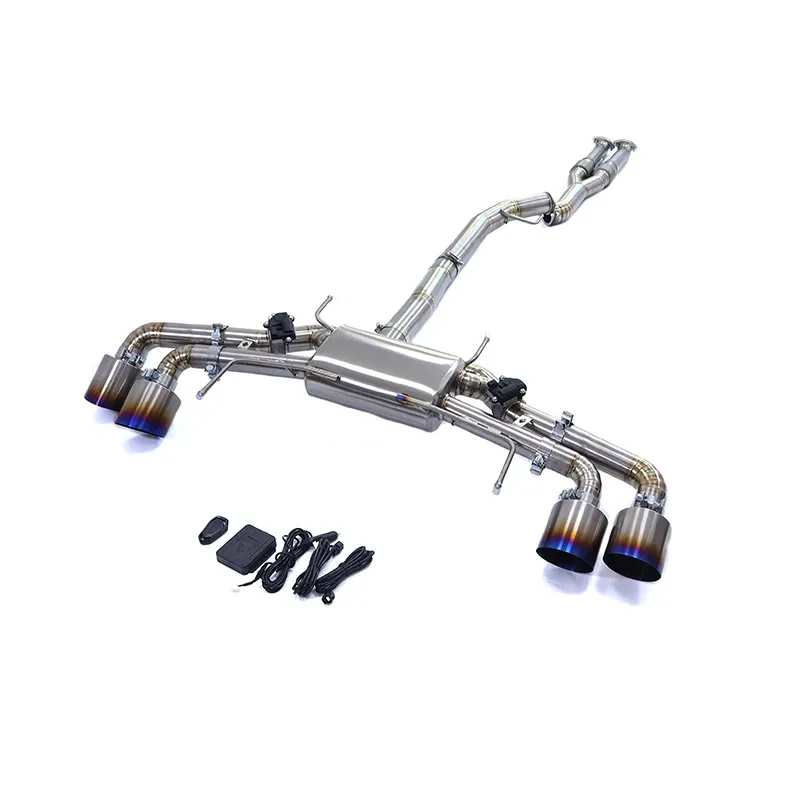 BNB Titaniumz Nissan GTR R35 Titanium Exhaust Catback System Valvetronic