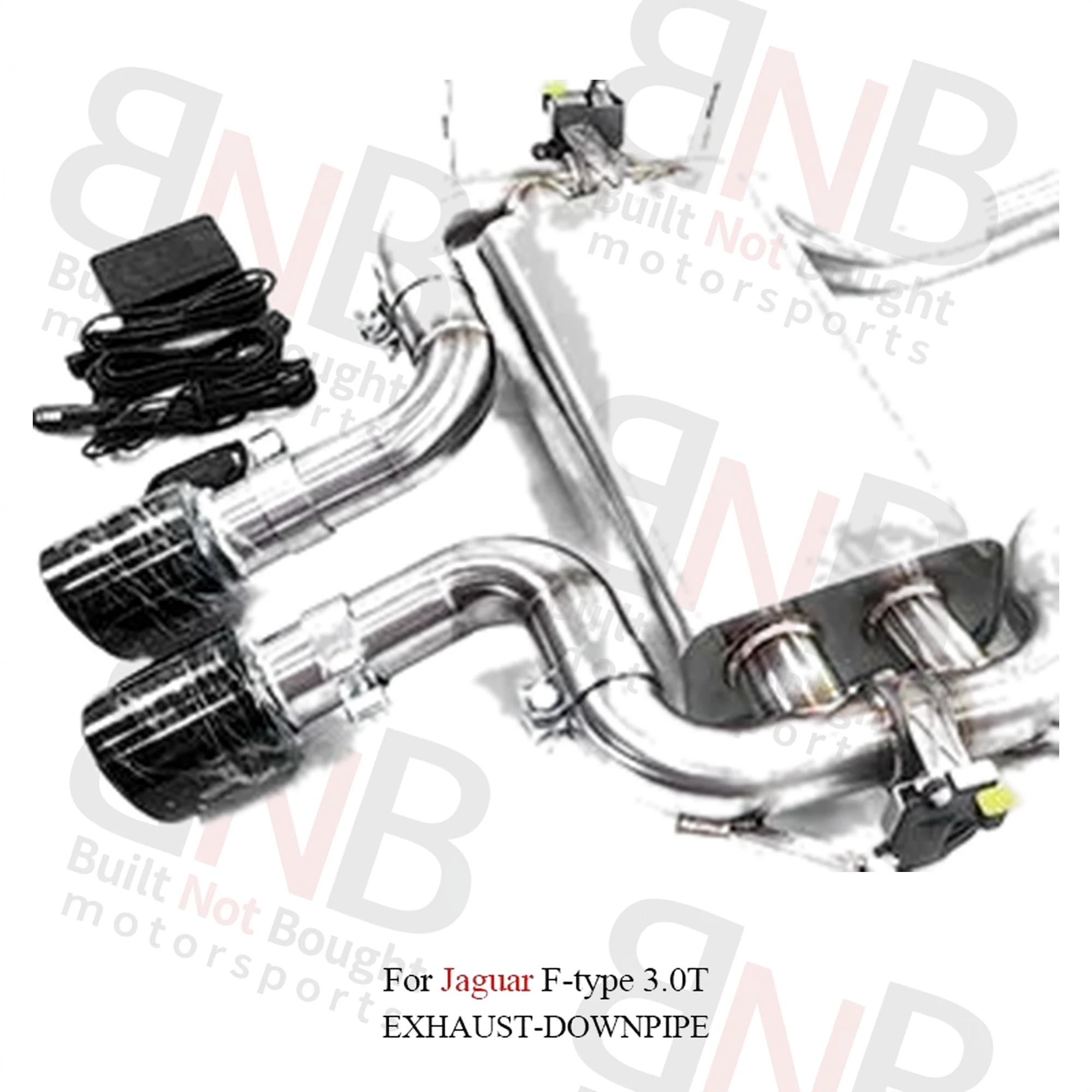BNB Valvetronic Exhaust for Jaguar F-Type 3.0T Bright