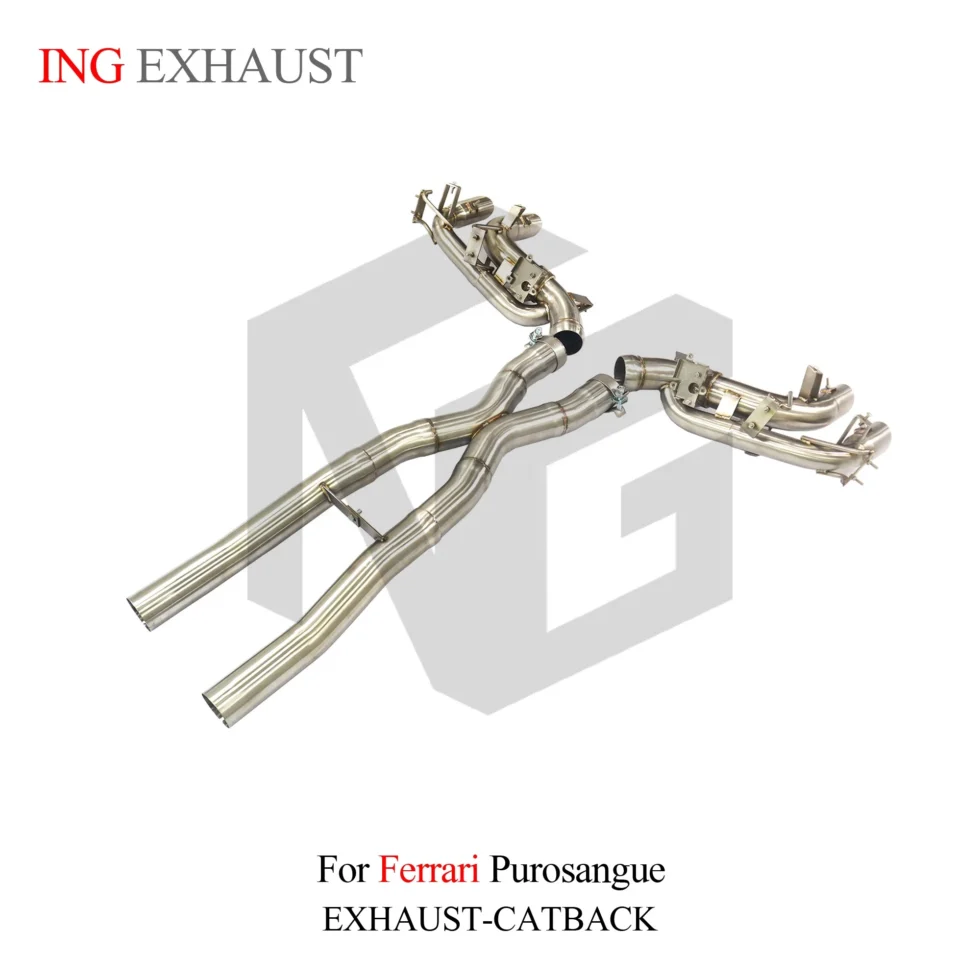 BNB Titaniumz Ferrari Purosangue 6.5L Catback Exhaust System