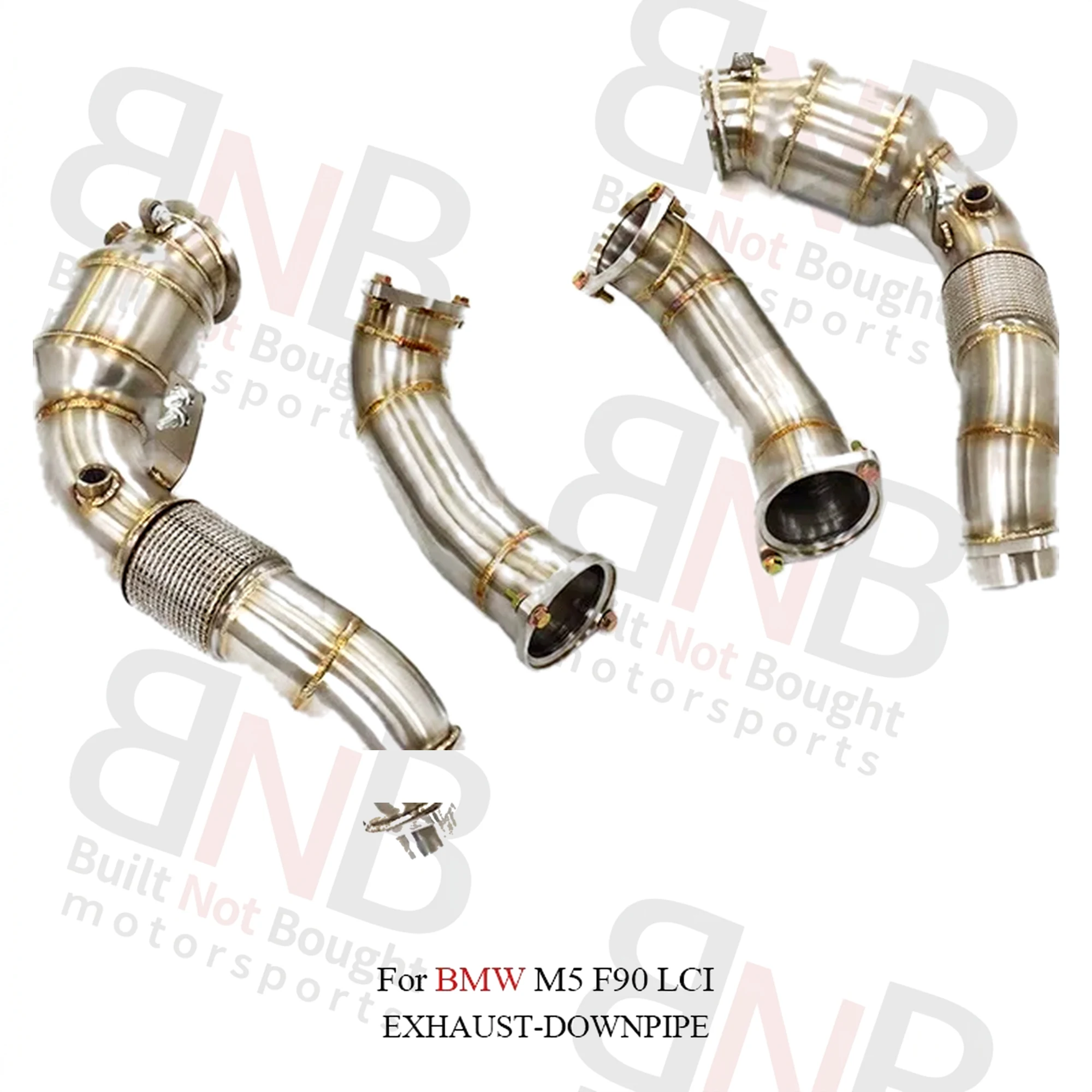 BNB Stainless Steel Downpipe for BMW M5 F90 LCI OPF High Flow