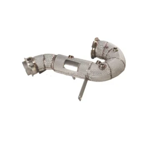 BNB Titaniumz Exhaust Downpipe with Heat Shield for Mercedes-Benz W206 1.5T