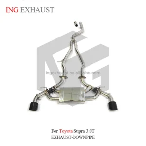 BNB Titaniumz Stainless Steel Dual Exit Performance Exhaust for Toyota Supra A90 3.0T