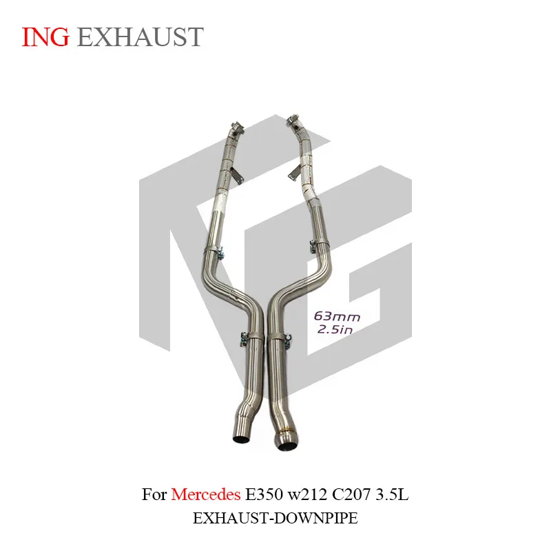 BNB Titaniumz Stainless Steel Downpipe Mercedes E350 W212 C207 3.5L