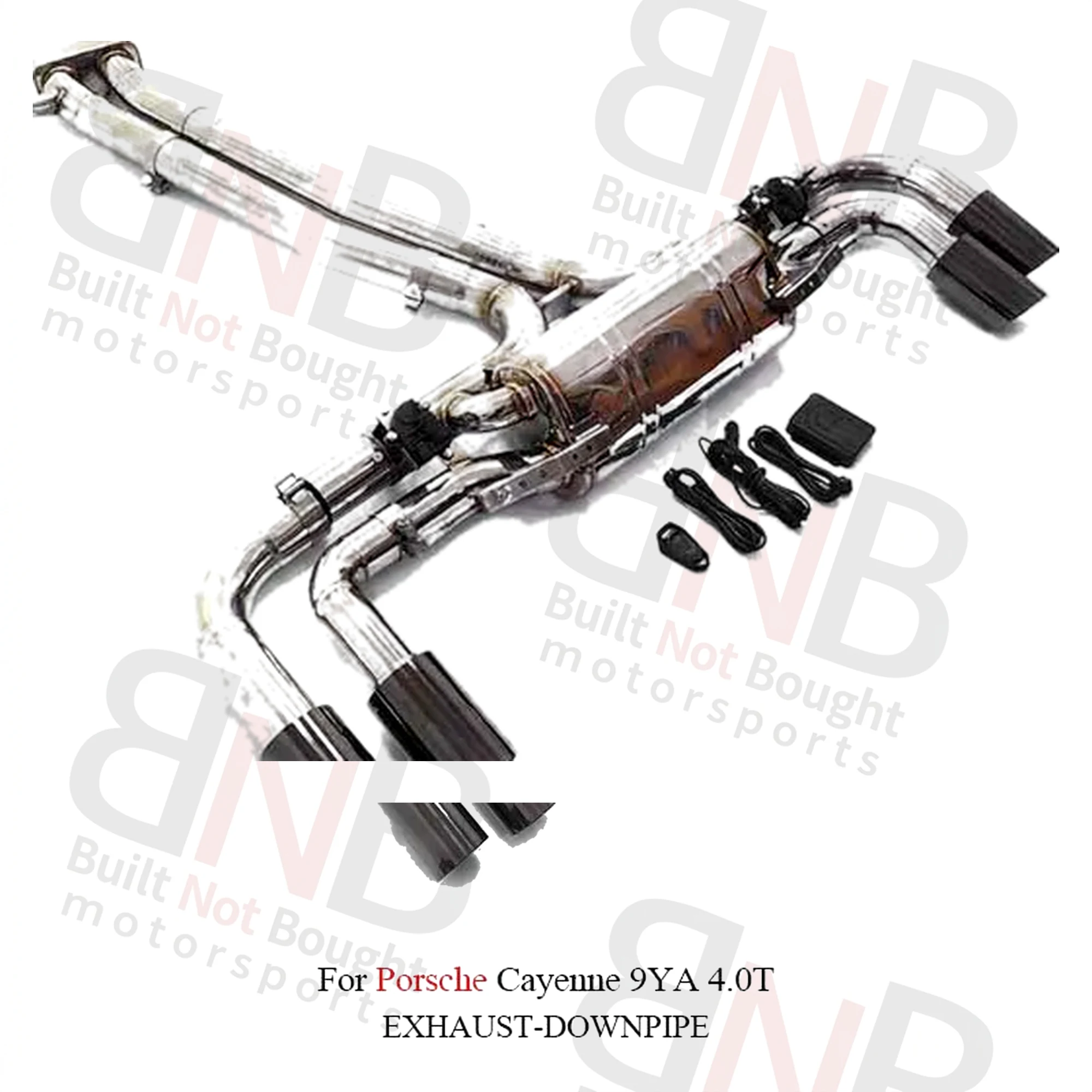 BNB Titaniumz Valved Exhaust Catback for Porsche Cayenne 9Y0 4.0T