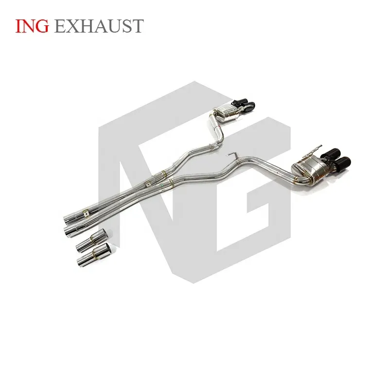 BNB Titaniumz Ford Mustang GT 5.0L V8 2013+ Catback Exhaust Stainless Steel Valved Muffler