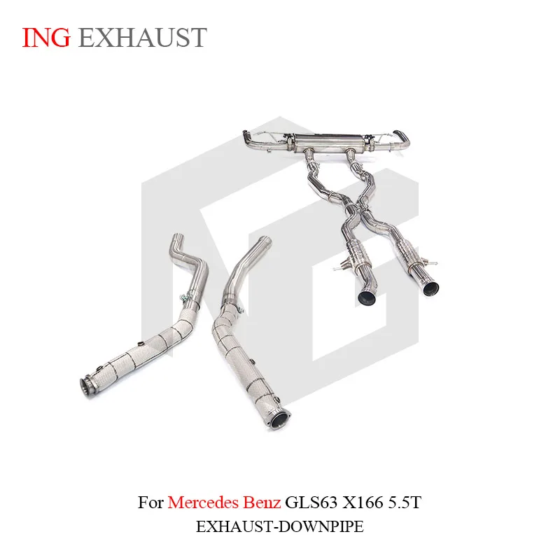 BNB Titaniumz Stainless Steel Catback Exhaust for Mercedes Benz GLS63 X166