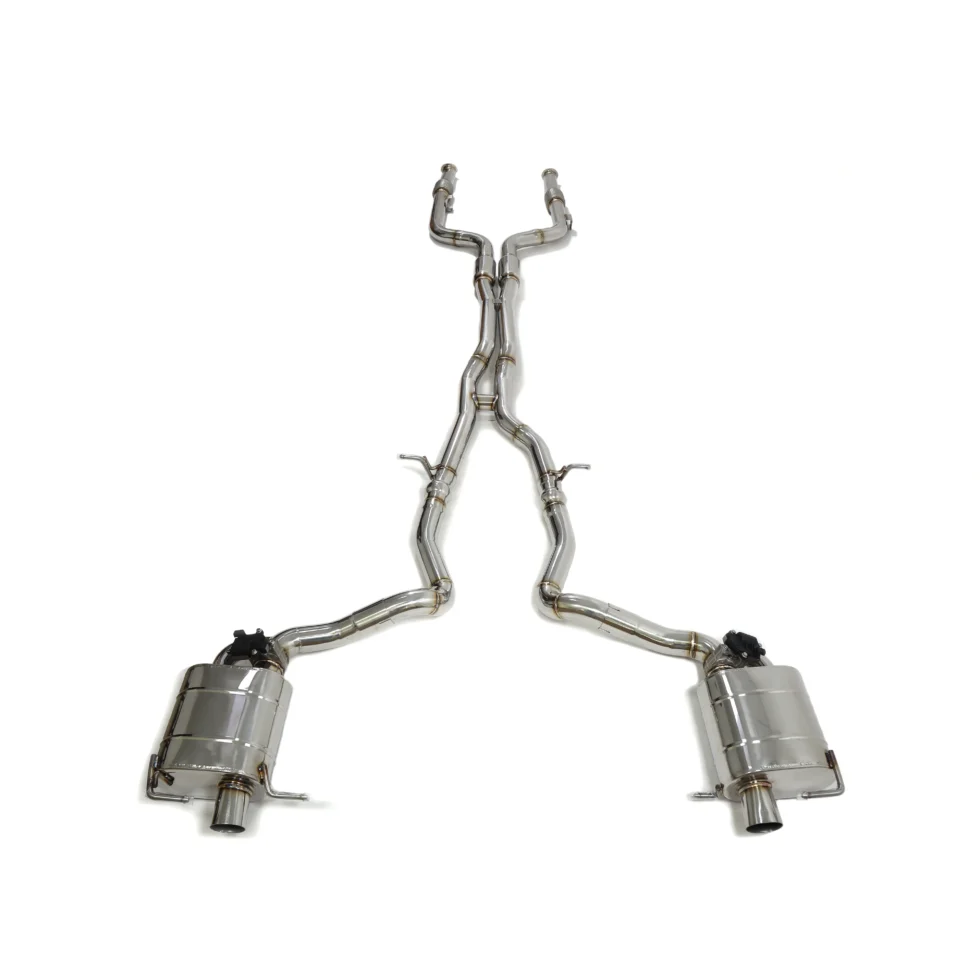 BNB for 2019+ Mercedes-Benz AMG C43 E43 E400 3.0T Catback Exhaust Valve 120x60x30