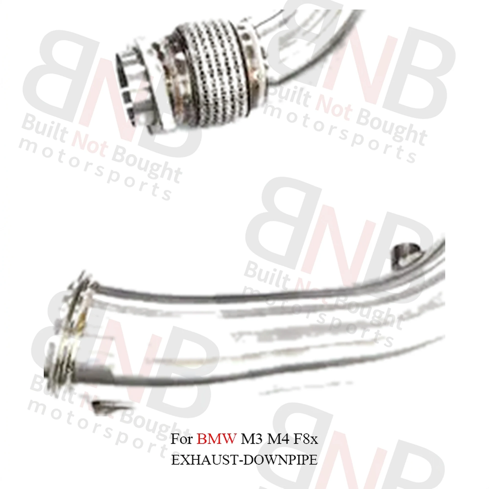 BNB Stainless Steel Downpipe Exhaust Pipe for BMW M3 M4 F8X