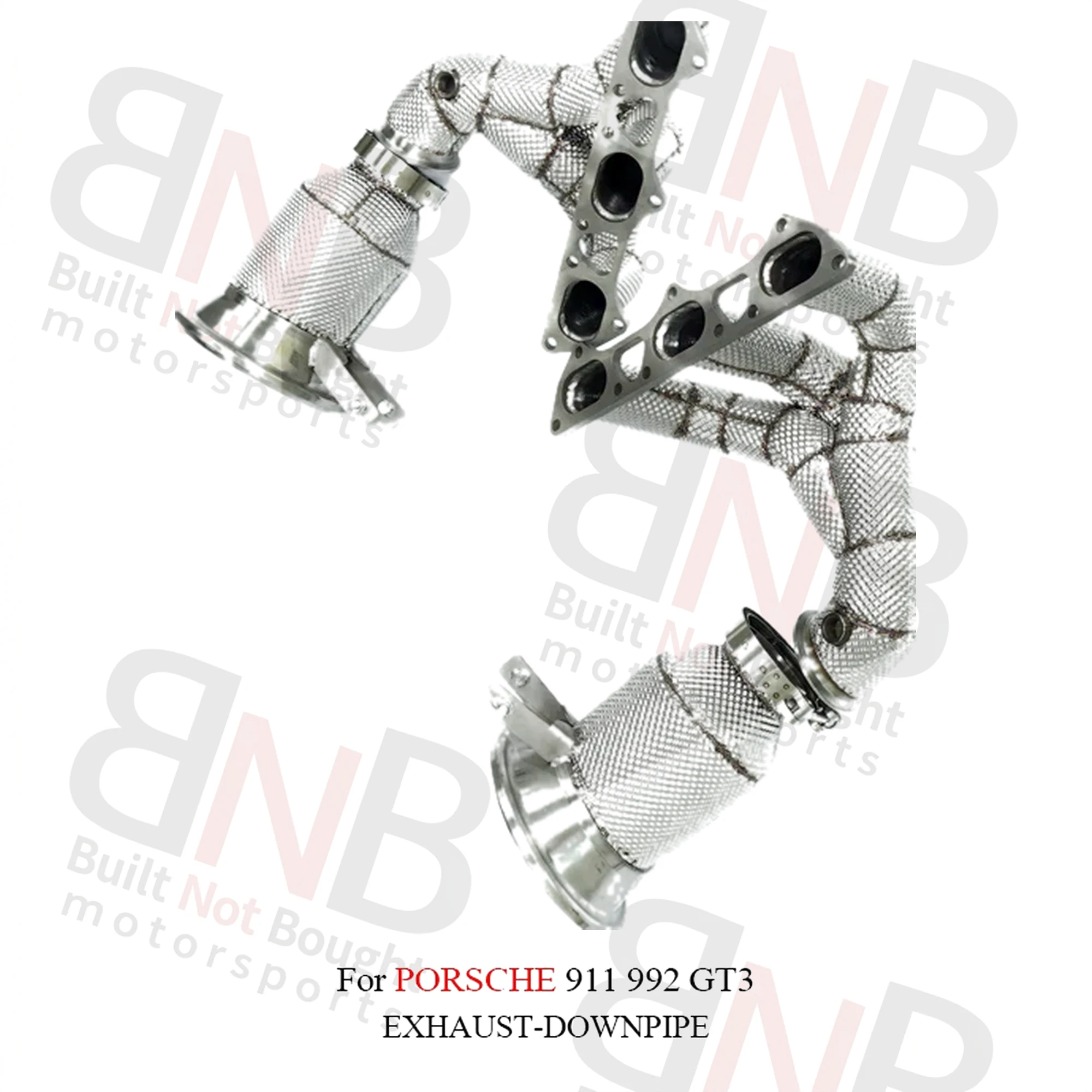 BNB Titaniumz Stainless Steel Exhaust Headers for Porsche 911 992 GT3