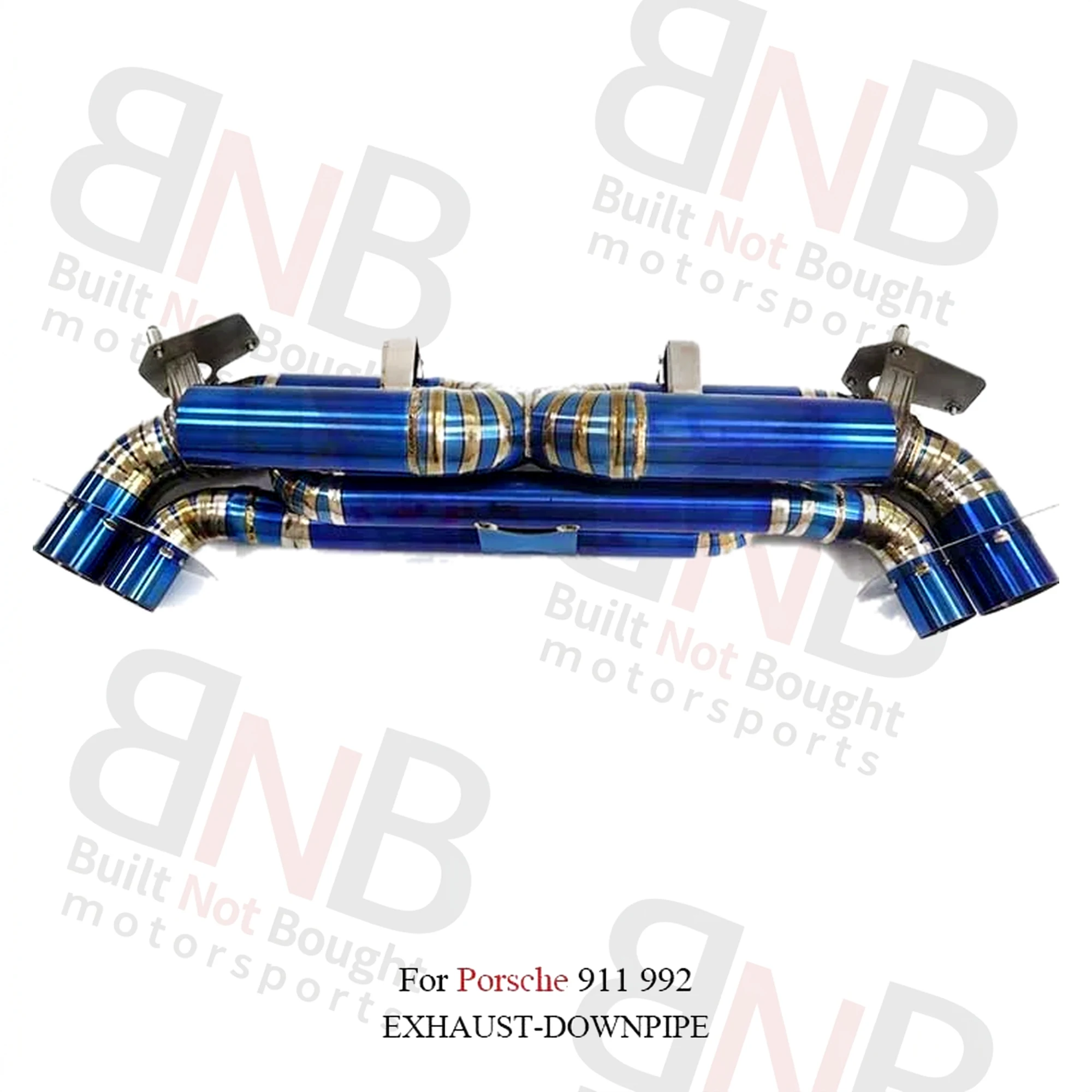 BNB Titaniumz Valve Catback Exhaust System for Porsche 911 992 Titanium Alloy
