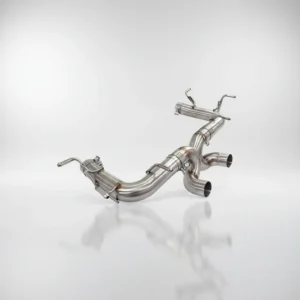 BNB Titaniumz High-Flow Axle-Back Exhaust System Ferrari 458 Italia Silvery
